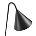 Ayla Marble Base Floor Lamp - Black - MOD9660