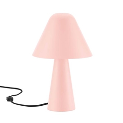 Jovial Metal Mushroom Table Lamp - Pink 