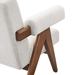 Lyra Fabric Armchair - Ivory Fabric - MOD9706