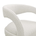 Pinnacle Boucle Upholstered Bar Stool Set of Two - Ivory Silver - MOD9904