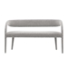 Pinnacle Boucle Fabric Accent Bench - Taupe - MOD9936