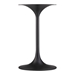 Lippa 20" Round Terrazzo Side Table - Black Terrazzo - MOD9981