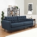 Empress Upholstered Fabric Sofa - Azure - MOD1015