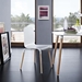 Stack Dining Wood Side Chair - White - MOD1059