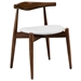 Stalwart Dining Side Chair - Dark Walnut White - MOD1071