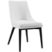 Viscount Vinyl Dining Chair - White - MOD1128