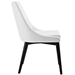 Viscount Vinyl Dining Chair - White - MOD1128