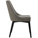 Viscount Fabric Dining Chair - Granite - MOD1132