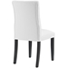 Duchess Vinyl Dining Chair - White - MOD1154