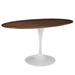 Lippa 60" Oval Walnut Dining Table - Walnut - MOD1175