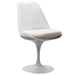 Lippa Dining Fabric Side Chair - White - MOD1199