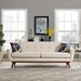 Engage Upholstered Fabric Sofa - Beige - MOD1243