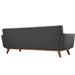 Engage Upholstered Fabric Sofa - Gray - MOD1245