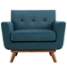 Engage Armchair Wood Set of 2 - Azure - MOD1322