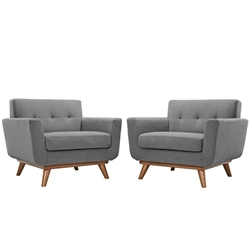 Engage Armchair Wood Set of 2 - Expectation Gray 
