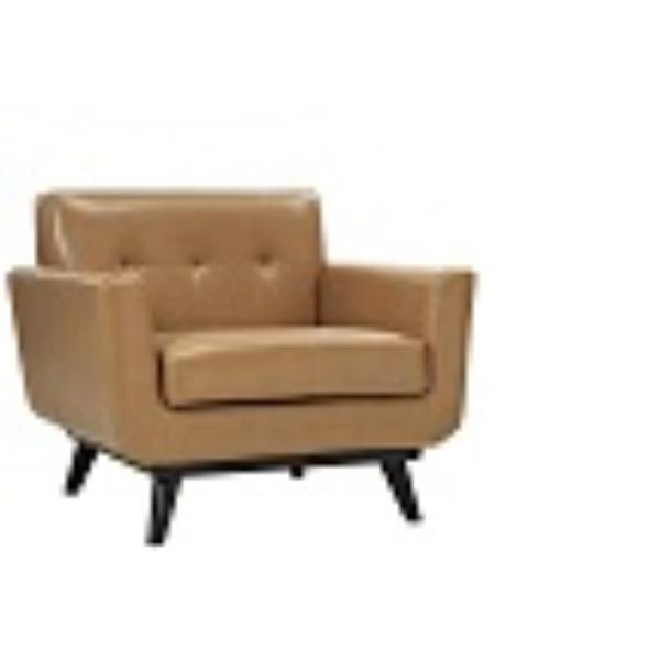 Engage Bonded Leather Armchair - Tan 