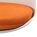 Lippa Dining Side Chair Fabric Set of 4 - Orange - MOD1382