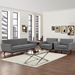 Engage Armchairs and Sofa Set of 3 - Expectation Gray - MOD1403