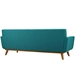 Engage Armchairs and Sofa Set of 3 - Teal - MOD1405