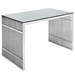 Gridiron Stainless Steel Office Desk - Silver - MOD1487