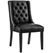 Baronet Vinyl Dining Chair - Black Style B - MOD1501