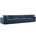 Commix Down Filled Overstuffed 4 Piece Sectional Sofa Set B - Azure