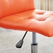 Prim Armless Mid Back Office Chair - Orange - MOD1581