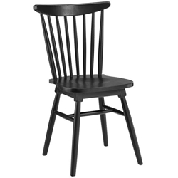 Amble Dining Side Chair - Black 
