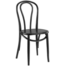 Eon Dining Side Chair - Black 