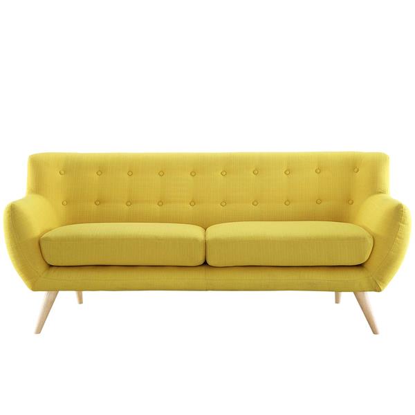 Remark Upholstered Fabric Sofa - Sunny 