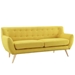 Remark Upholstered Fabric Sofa - Sunny - MOD1679
