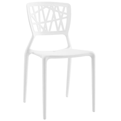 Astro Dining Side Chair - White 