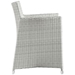 Junction Armchair Outdoor Patio Wicker Set of 2 - Gray White - MOD1791