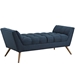 Response Medium Upholstered Fabric Bench - Azure - MOD1860