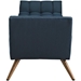 Response Upholstered Fabric Bench - Azure - MOD1871