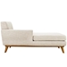 Engage Left-Facing Upholstered Fabric Chaise - Beige - MOD1882