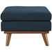 Engage Upholstered Fabric Ottoman - Azure - MOD1902