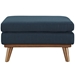 Engage Upholstered Fabric Ottoman - Azure - MOD1902