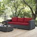 Sojourn Outdoor Patio Sunbrella® Sofa - Canvas Red - MOD2019
