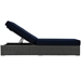 Sojourn Outdoor Patio Sunbrella® Chaise Lounge - Canvas Navy - MOD2023
