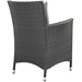 Sojourn Dining Outdoor Patio Sunbrella® Armchair - Canvas Gray - MOD2194