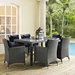 Sojourn 59" Outdoor Patio Dining Table - Chocolate - MOD2200