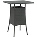 Sojourn Small Outdoor Patio Bar Table - Chocolate - MOD2226