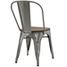 Promenade Bamboo Side Chair - Gunmetal - MOD2318