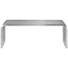 Pipe 47" Stainless Steel Bench - Silver - MOD2366