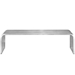Pipe 60" Stainless Steel Bench - Silver - MOD2367