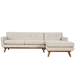 Engage Right-Facing Sectional Sofa - Beige - MOD2383
