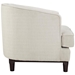 Coast Upholstered Fabric Armchair - Beige - MOD2392