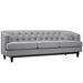 Coast Upholstered Fabric Sofa - Light Gray - MOD2398