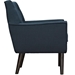 Posit Upholstered Fabric Armchair - Azure - MOD2405